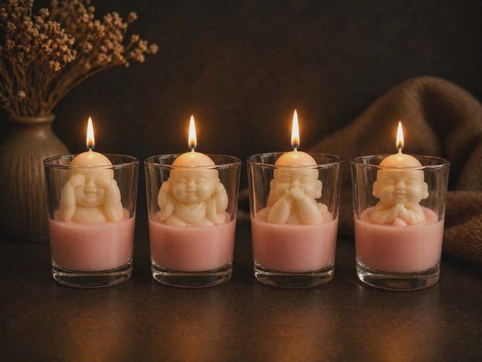 Bouddha “Fleur de Coton”